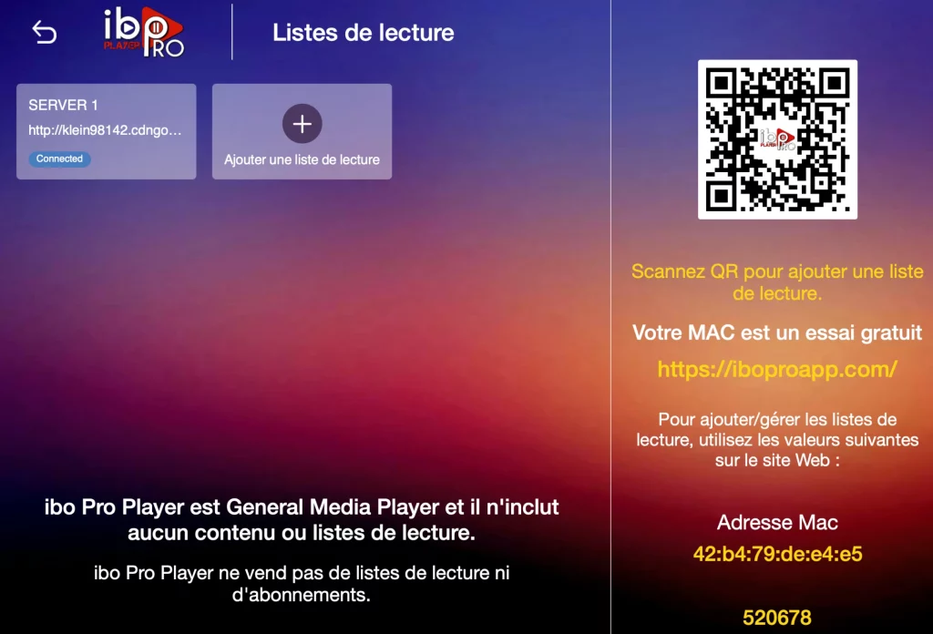 Ibo Player Xtream Codes API Login