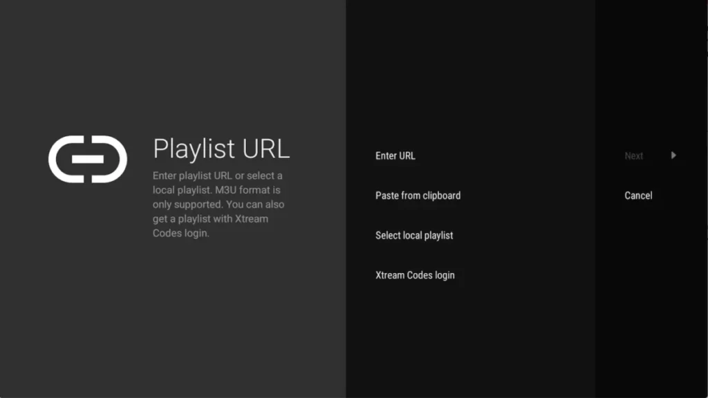 TiviMate Add Playlist