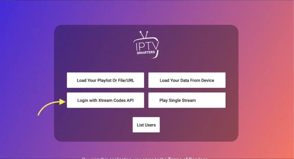 IPTV Smarters Pro Add User